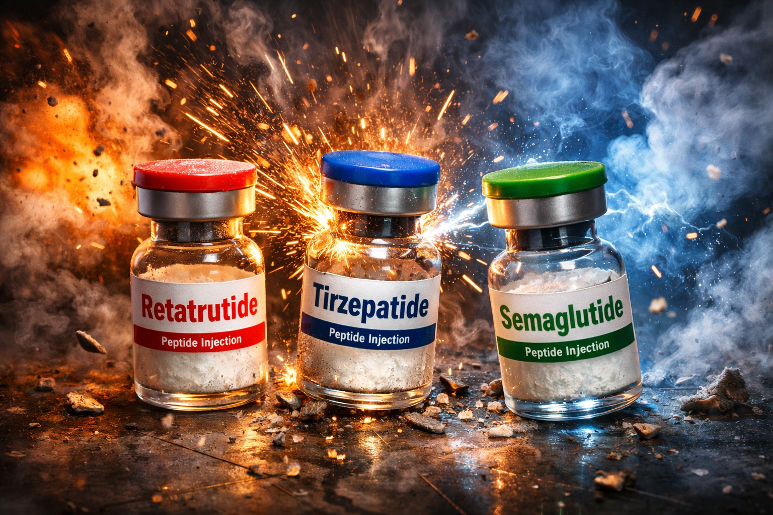 Защо Retatrutide е много по-напреднал от Tirzepatide и Semaglutide?