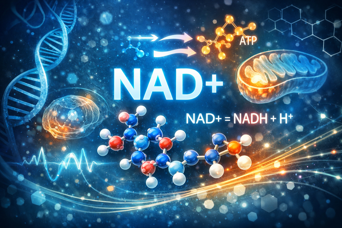 NAD+ – Ключовата молекула в изследванията на клетъчната енергия и дълголетието